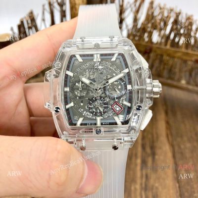 New Copy Hublot Spirit of Big Bang Transparent Watch - Japan Grade Hublot Clear Watch